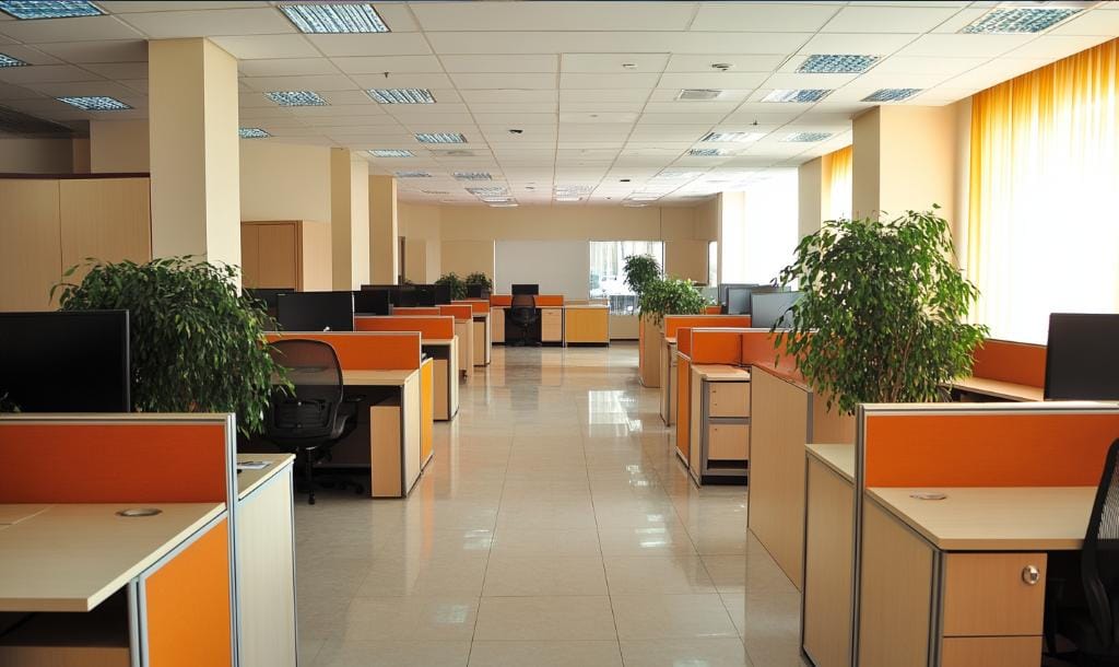Fit out services enhancing office interiors