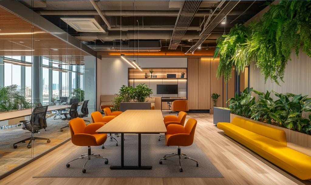Interior fit out with contemporary design