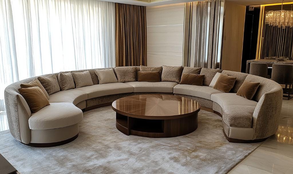 Looks of Italian furniture Dubai