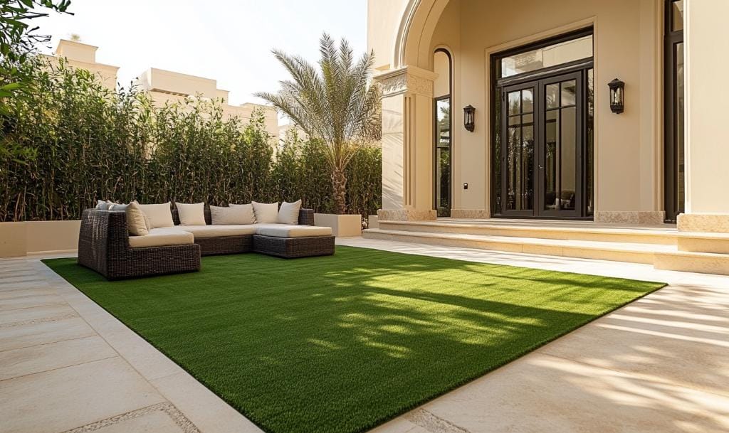 Placement of outdoor furniture Dubai