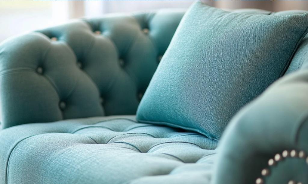 Luxury furniture with cotton fabric