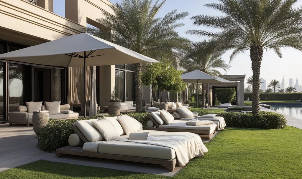 Sun lounging outdoor furniture Dubai