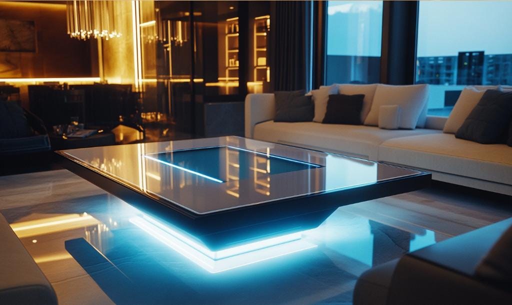 Functional tech-enabled home furniture