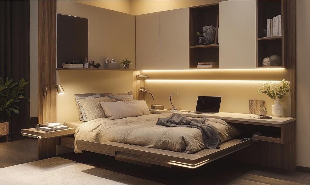Multifunctional full bedroom furniture sets