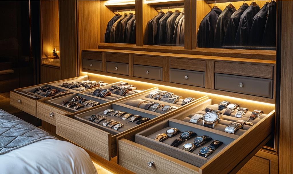 Latest bedroom furniture design with storage