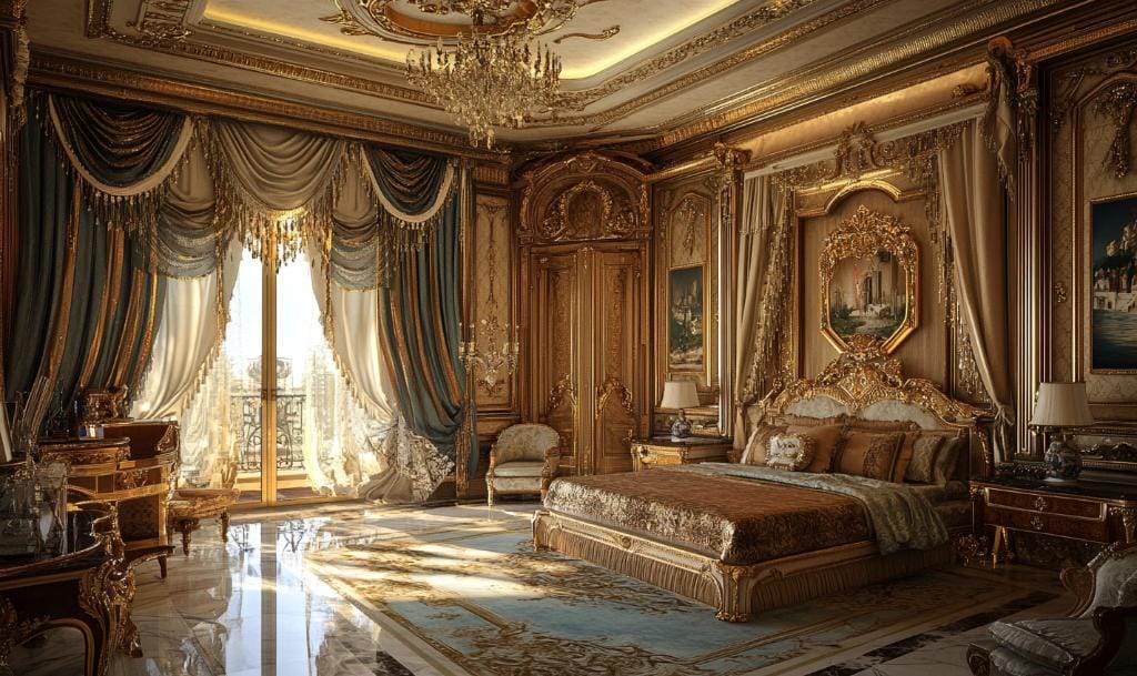 Substance in modern theme in interior design
