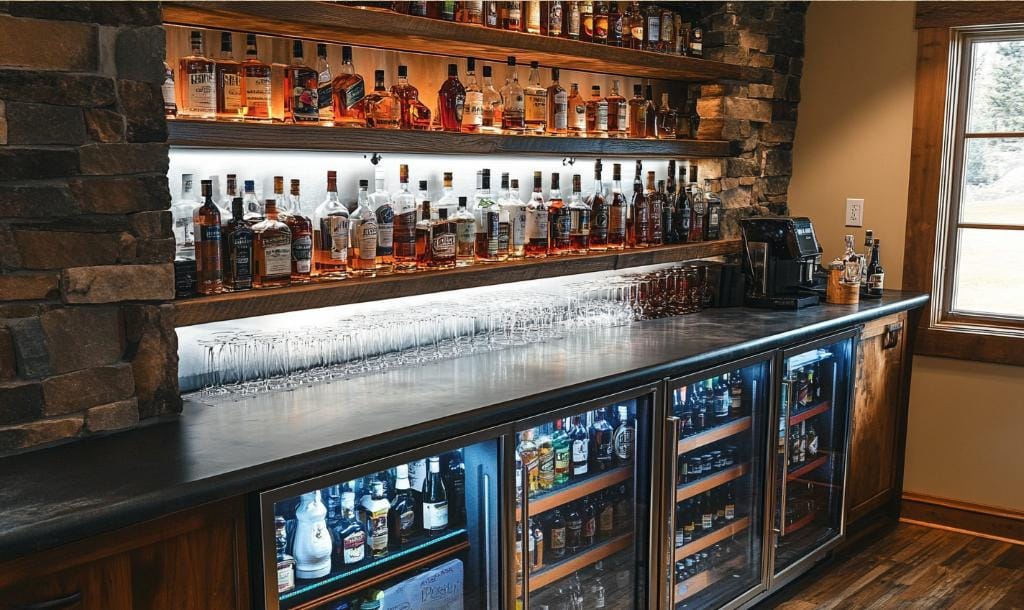 Techniques of home bar design ideas