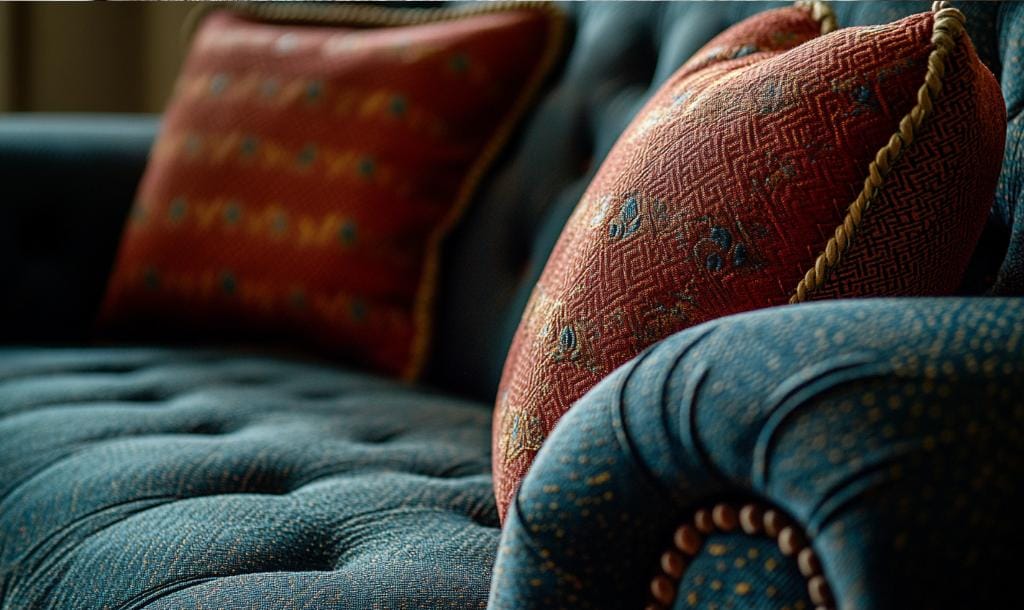 Fabric used in Italian furniture UAE